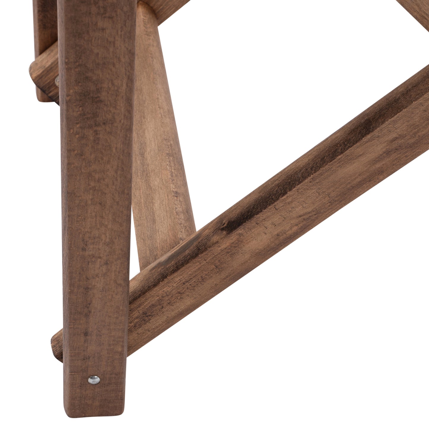 Director's Frame Armchair Limnos Walnut Impregnated Limnos Hm5574.01 57x54x88,5Η Cm