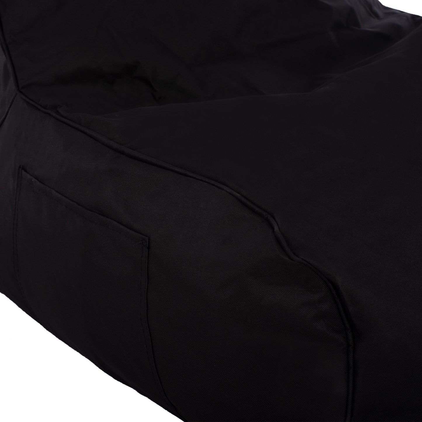Waterproof Pouf "cloud" Hm5112.04 Black With Uv Protection 81x78x73h Cm.
