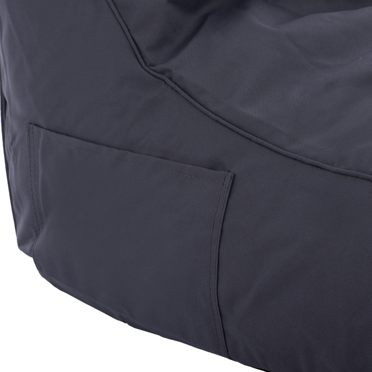 Pouf Alok Hm5806.02 Grey With Uv Protection 140x70x60hcm.
