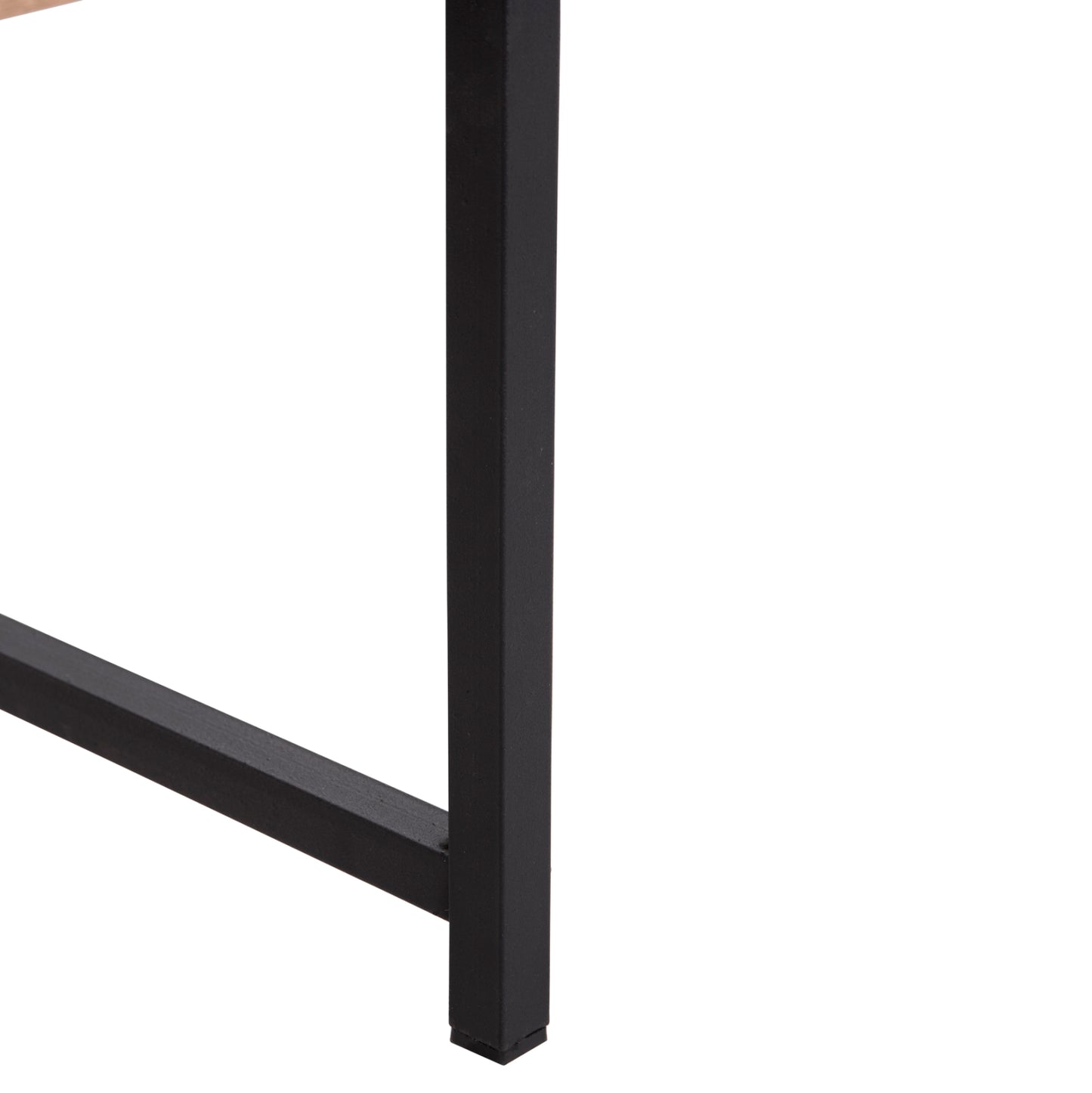 Kitchen Organizing Shelf Becko Hm18219.03 Melamine In Sonama-black Metal 54.5x35x41hcm.