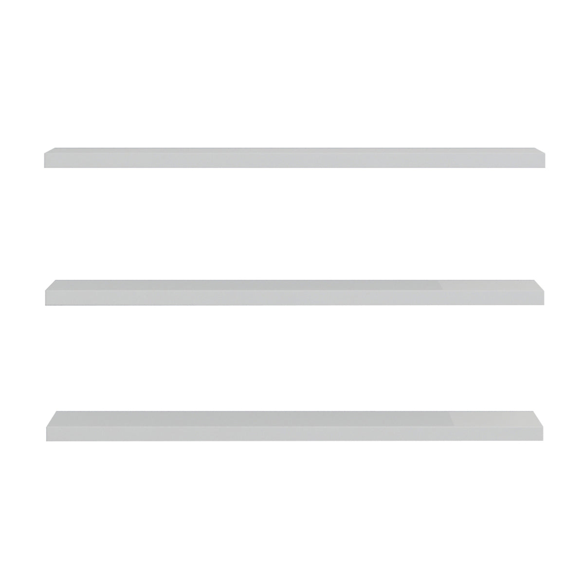 Wall Shelves Cassius Hm8966.11 Melamine In White 60x14,5 Cm.