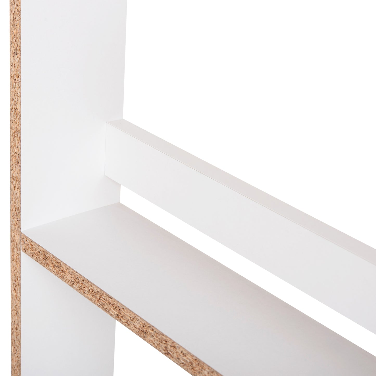 Wall Shelves Sani Hm18224.01 Melamine In White 60x10x120hcm. (4 Shelves)