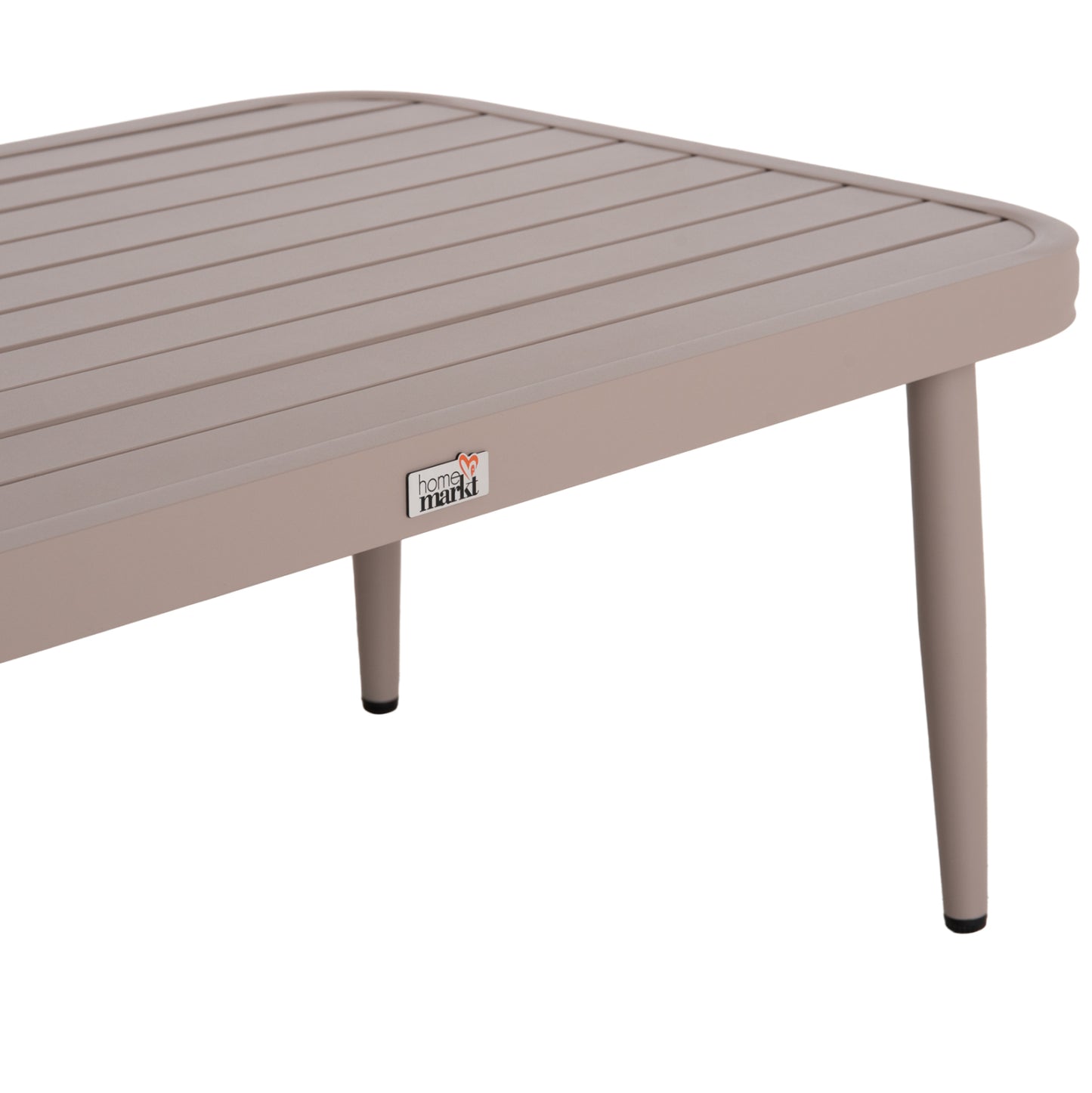 Outdoor Lounge Set 4-seat Willa Hm6505.02 Aluminum-rope In Beige--cushions In Grey