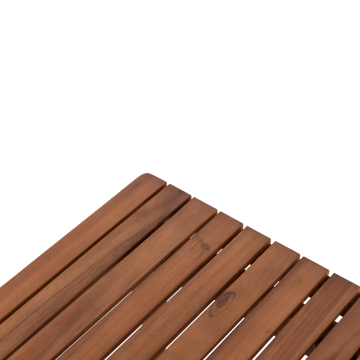 Outdoor Lounge Set 4pcs Franky Hm6231 Acacia Wood-metal Frame-rope