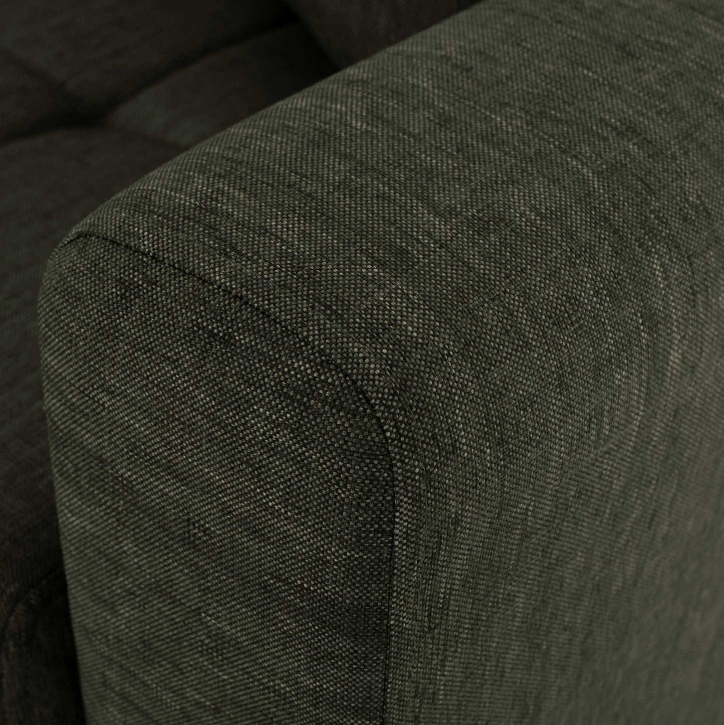 Hm11748.05 Sofa-bed Set Of 2-seater And 3-seater, Dark Olive