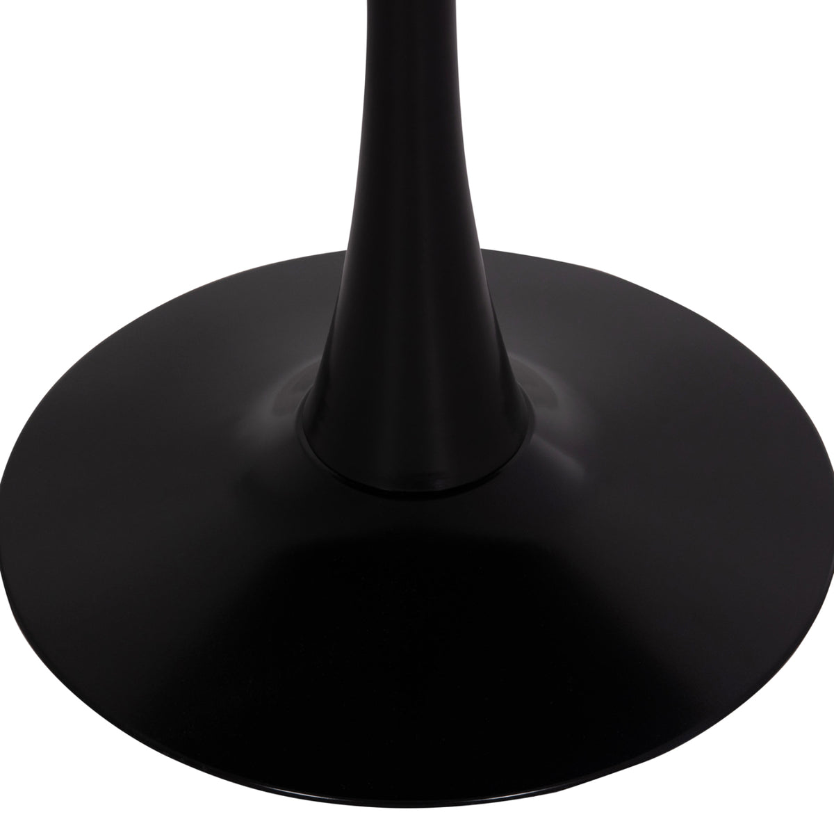 Dining Set 5pcs Brolin Hm21191 Mdf Top-metal Legs-velvet--black