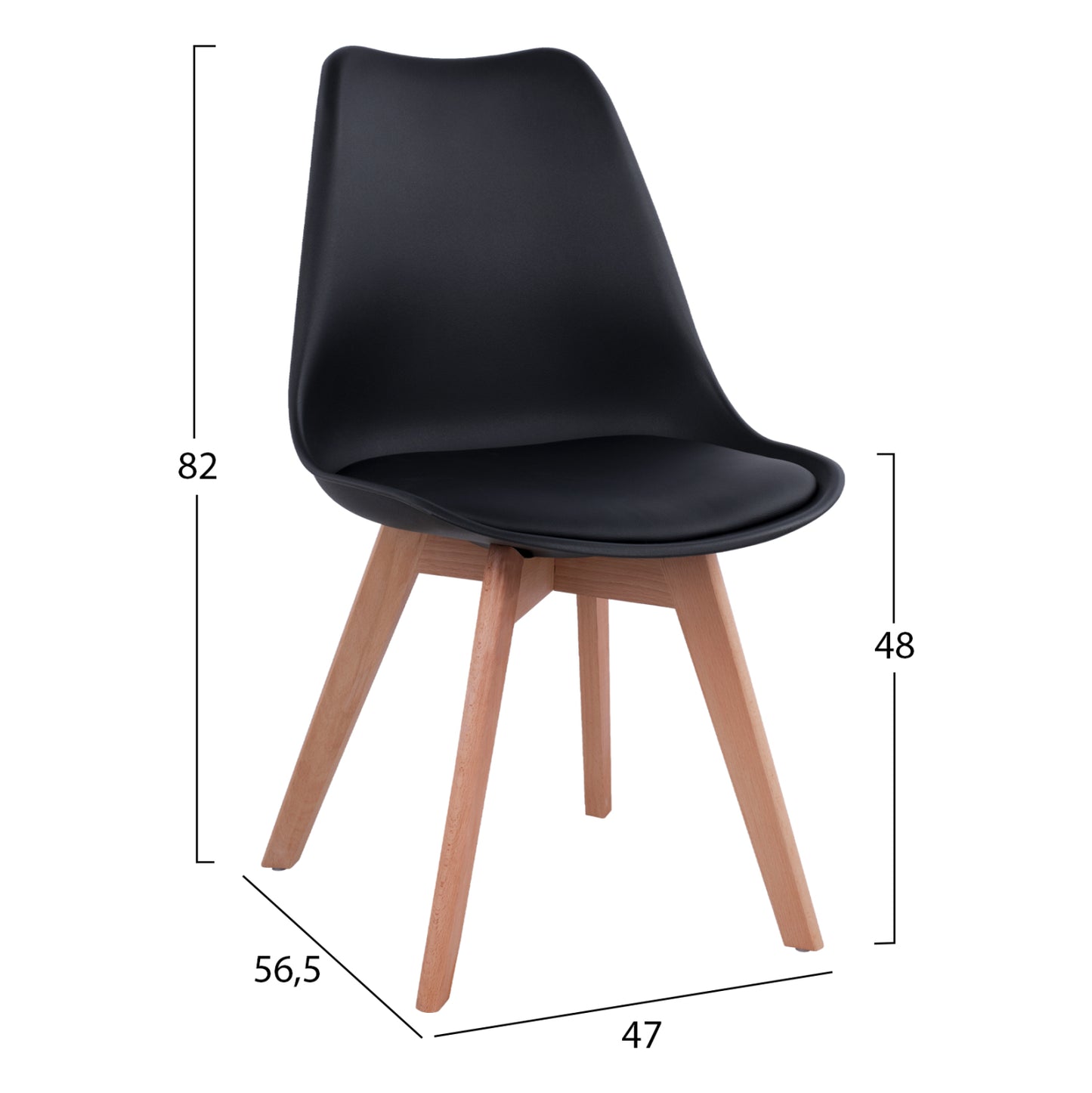 ΣΕΤ ΤΡΑΠΕΖΑΡΙΑΣ 5ΤΜΧ ΤΡΑΠΕΖΙ Φ90x74 & 4 ΚΑΡΕΚΛΕΣ Vegas ΜΑΥΡΕΣ Hm11692.02
