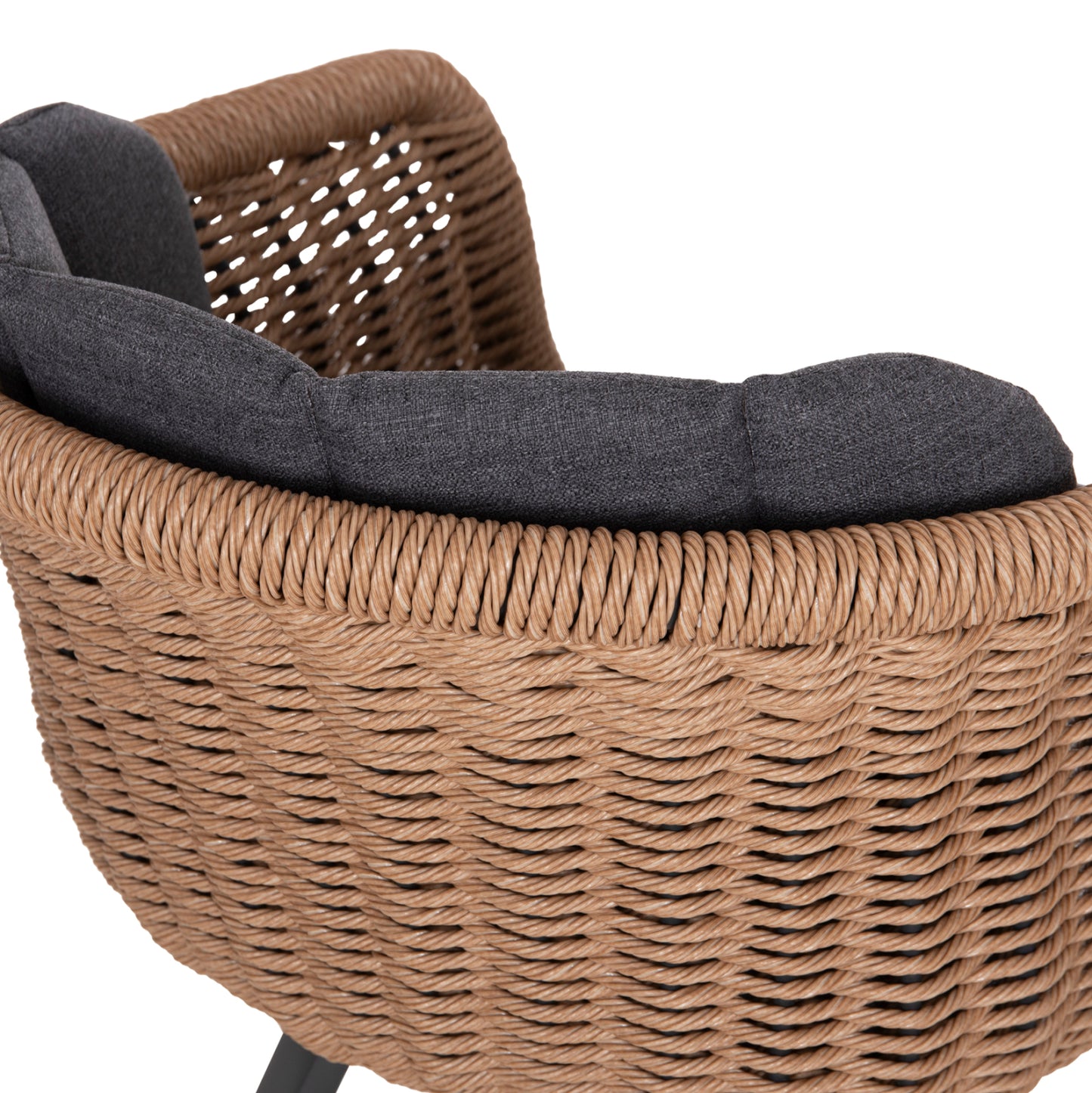 Outdoor Dining Set 9pcs Victus Hm10864.01 Grey Aluminum-sintered Stone-olefin--wicker