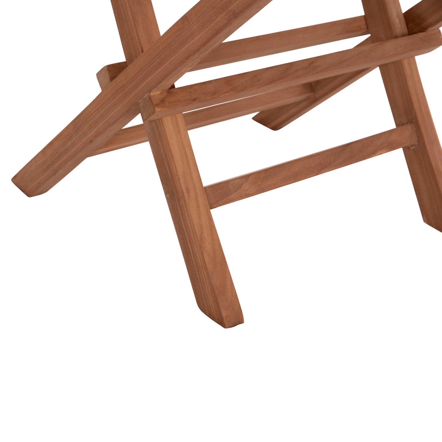 Outdoor Dining Set 5pcs Foldable Karlin Hm10922 Teak Wood In Natural