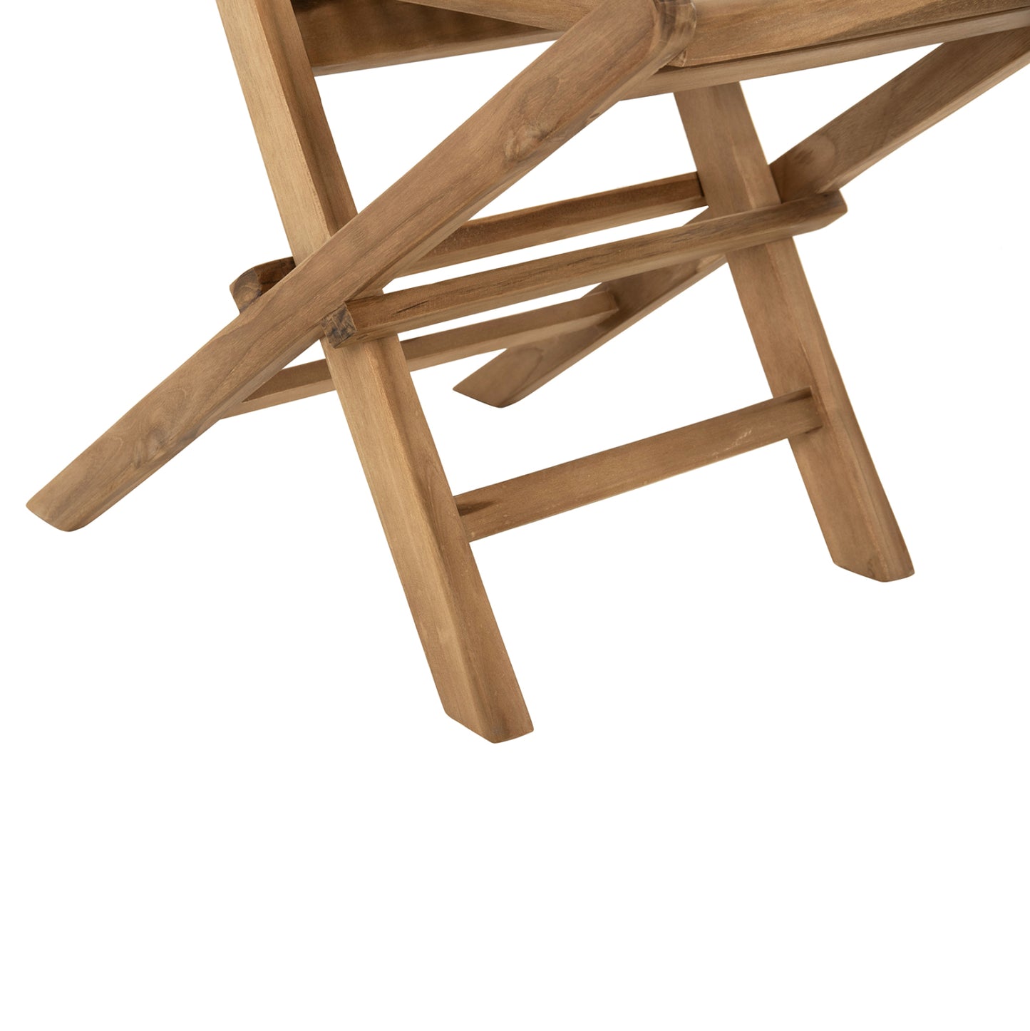 Outdoor Dining Set 5pcs Kendall Hm11956 Solid Teak Wood In Natural Color