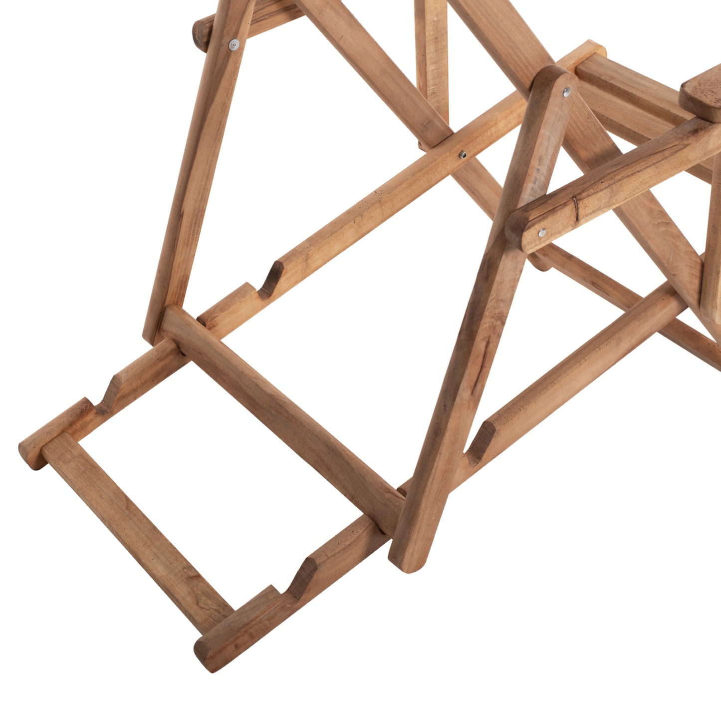 Beach Chair With Arms Hm5799.02 In Natural Impregnated Color
