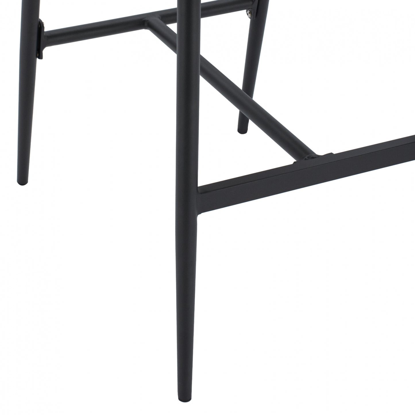 Charcoal Aluminum Bar Stool With Pe Rope Beige Hm5789.02 45,5x56x111 Cm.
