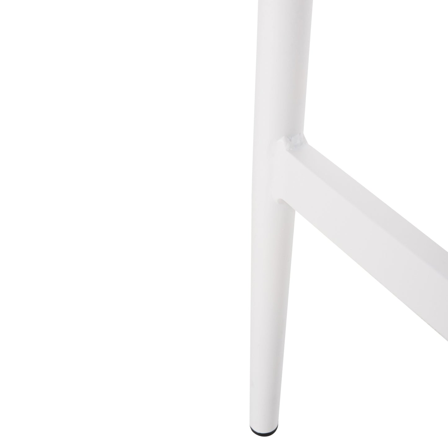 Aluminum Bar Stool Gregg Hm5788.11 White-sand Beige Synthetic Rattan 55x57x106hcm.