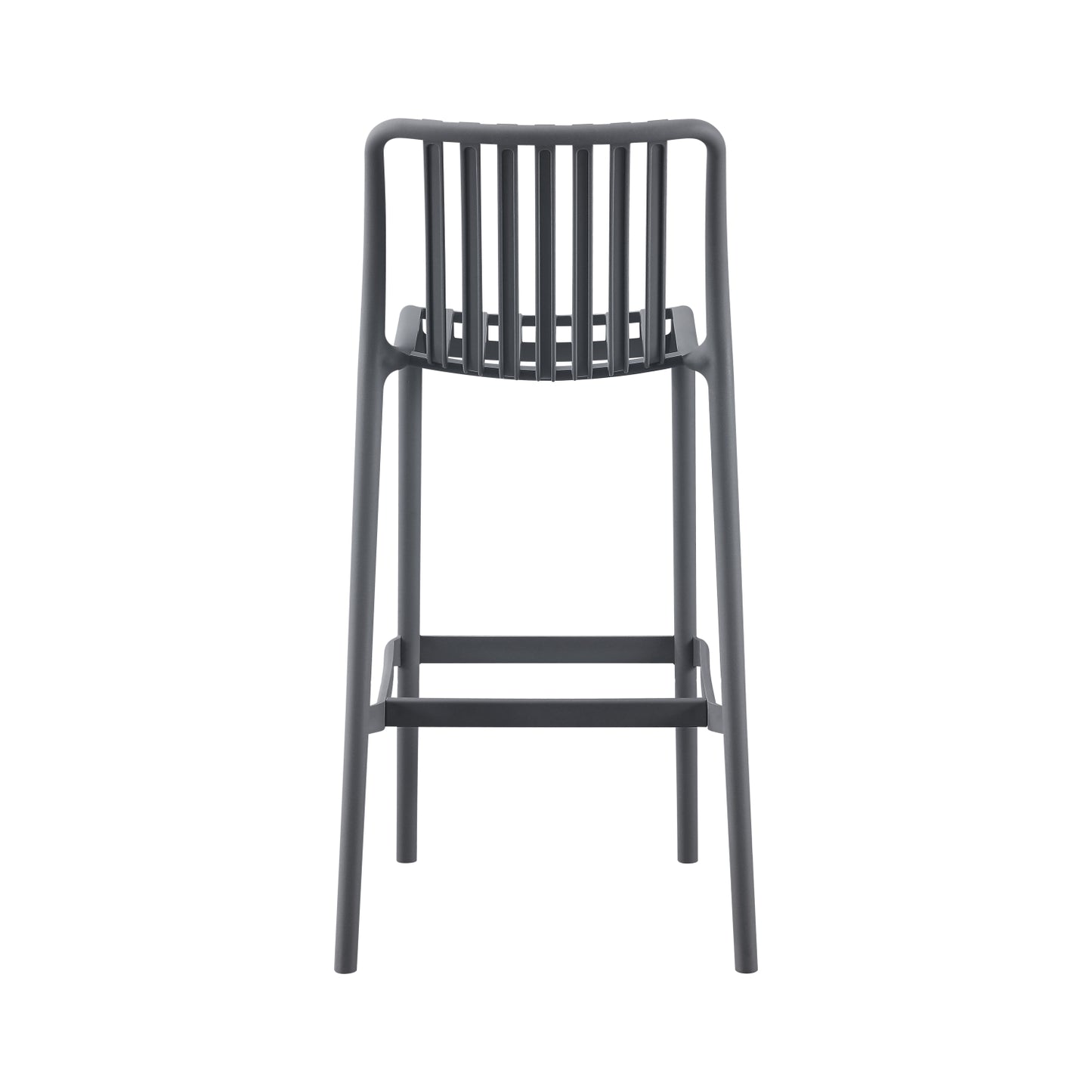 Bar Stool Polypropylene Convee Hm6098.03 Grey 38,5x49,5x102hcm.