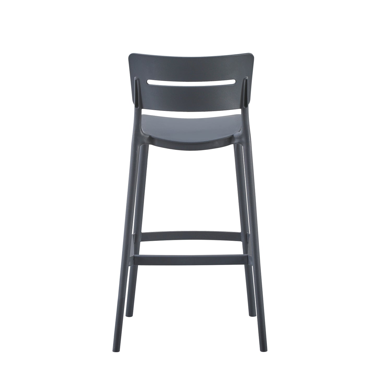 Bar Stool Polypropylene Snod2 Hm6100.03 Grey 37,2x50x101,5hcm.