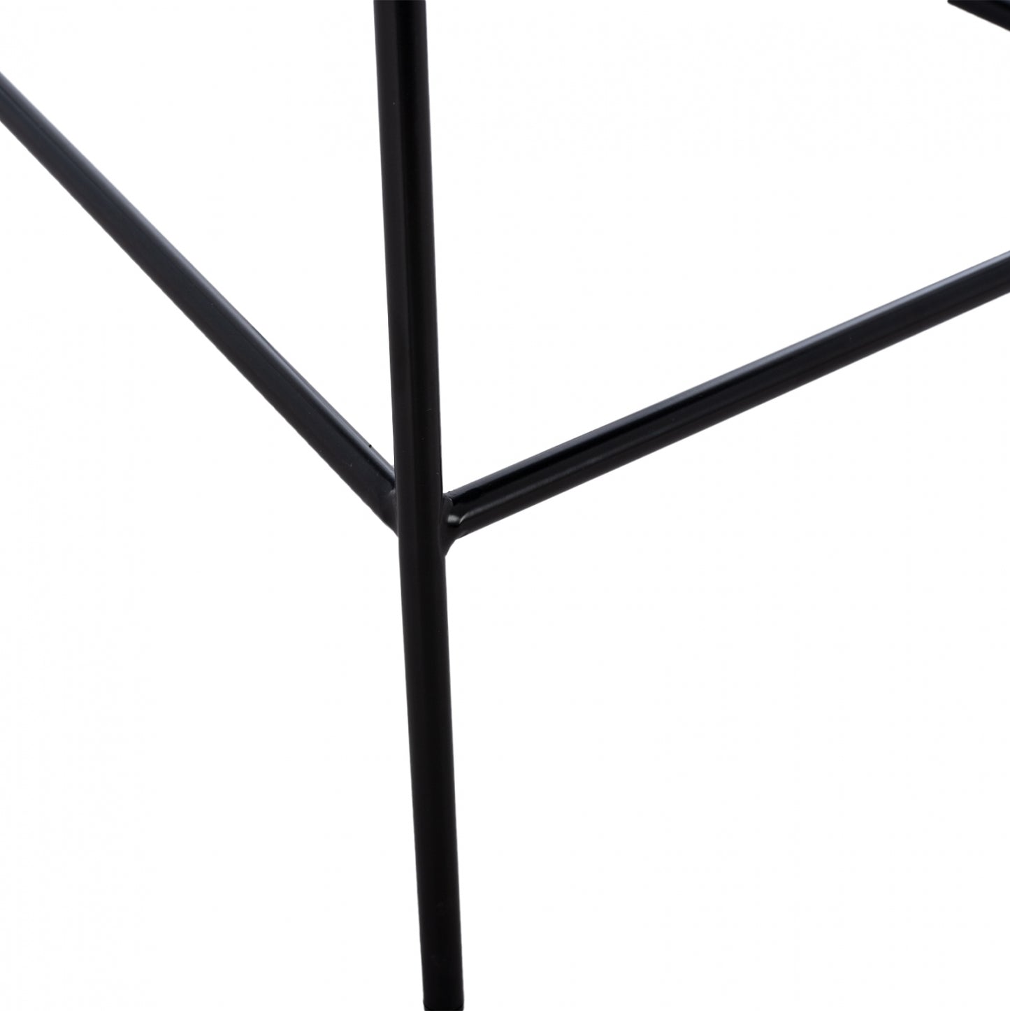 Medium Height Stool Hm8735.01 Gray Velvet With Metal Frame 54x58x95y Cm.