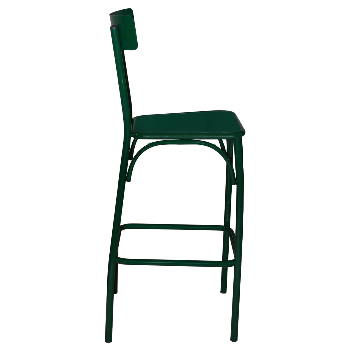 Metallic Stool With Sheet Metal 75cm Height 383-e/p 38x47x113cm