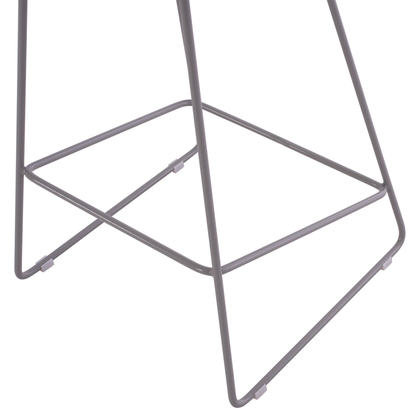 Bar Stool Hm9299.10, Grey, Medium Height, 44x44x74