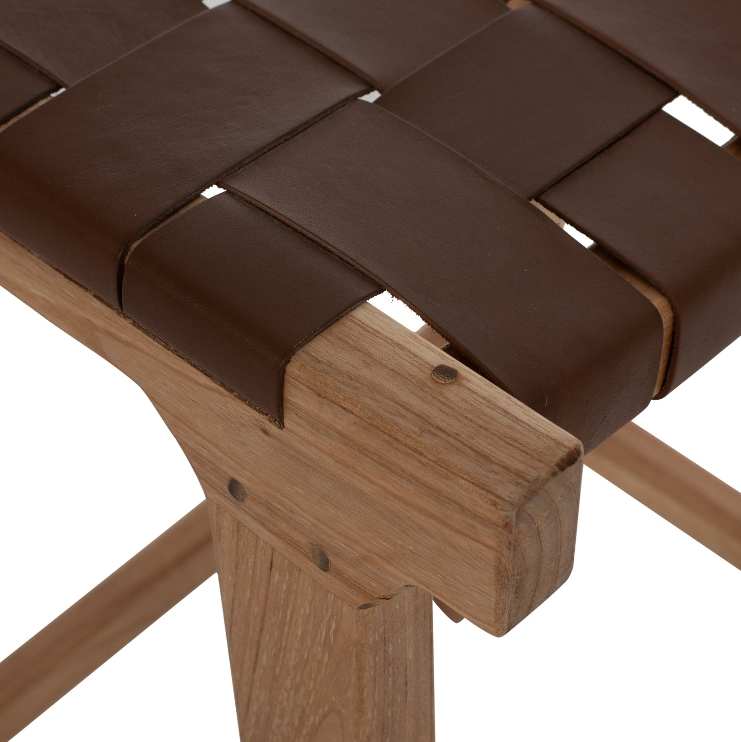 Bar Stool Hm99382.01 Solid Teak Natural 40x35x65h