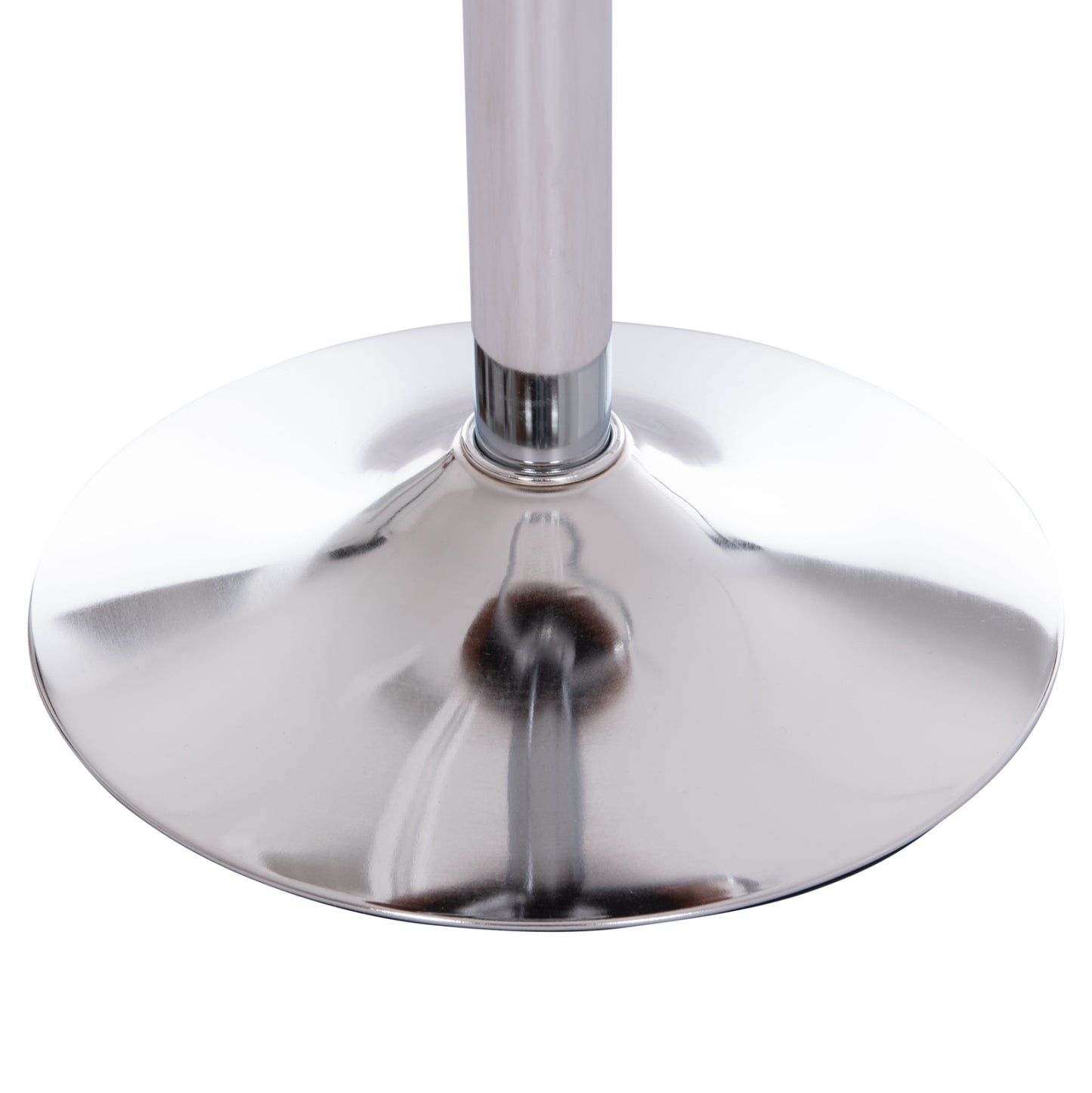 Bar Stool Swivel Rea Hm203.23 With Suspension-brown Pu 54x47x96hcm.