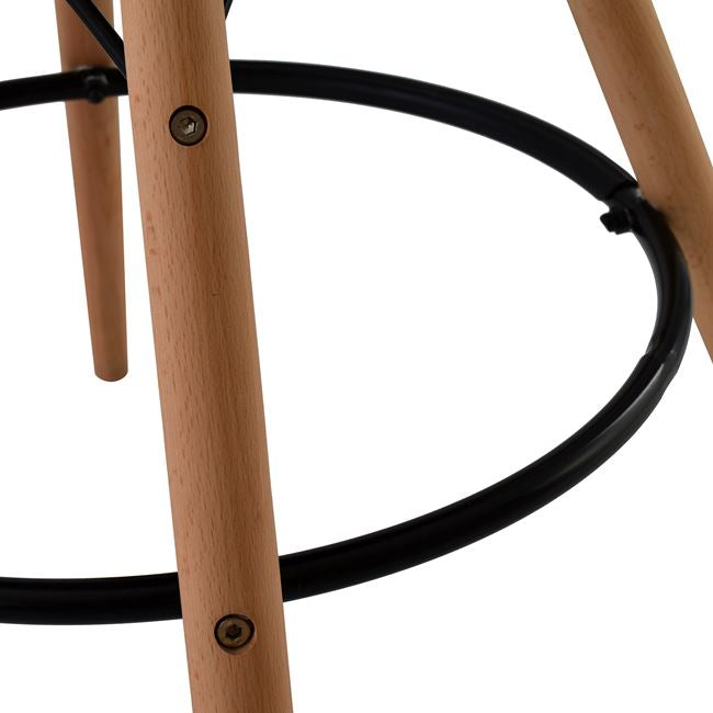 Bar Stool Renata Black Hm0173.02 47x50x108 Cm