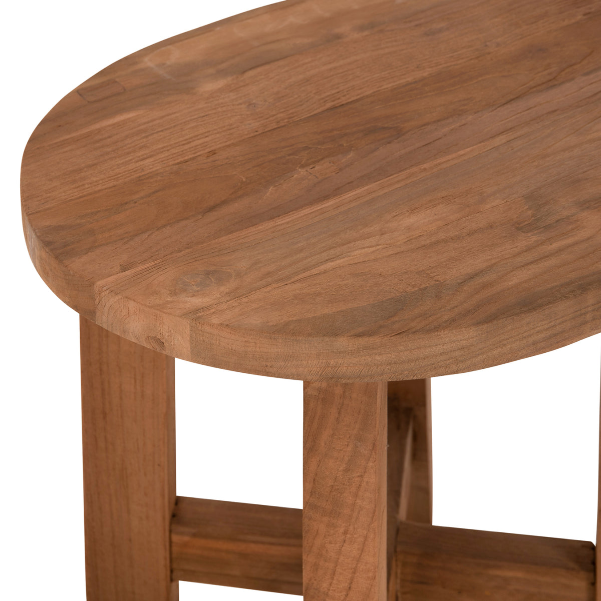 Stool Round Hm7943 Teak Wood In Natural Color 45,5x40x45hcm.