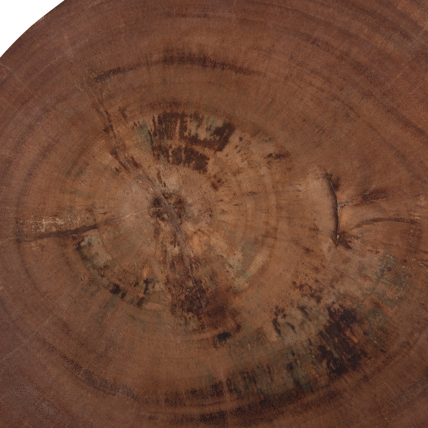 Side Table-stool Cylindrical Febry Hm9908 Solid Suar Wood In Natural Φ39,5x45,5hcm.