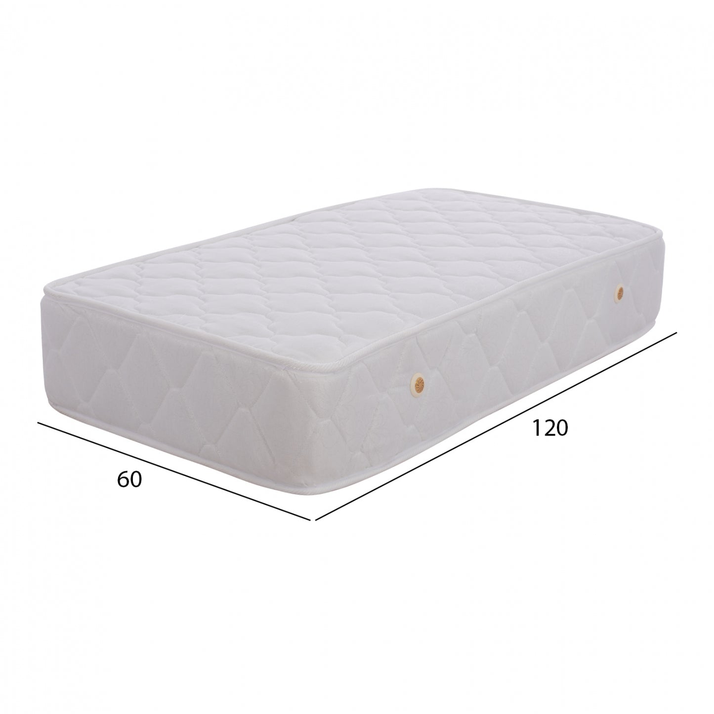 Mattress For Children “babycloud”, Bonnell Springs, Double-sided, 60x120 Cm