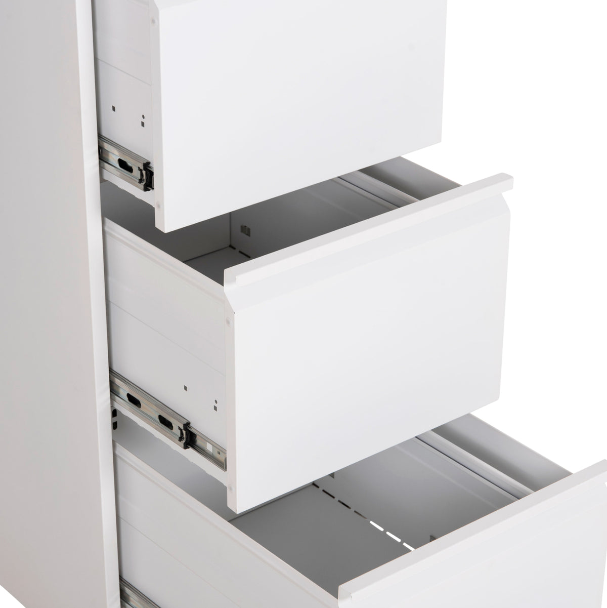 Office Filing Cabinet (3) Sider Hm6636.02 White Metal 45.5x62x103.5hcm.