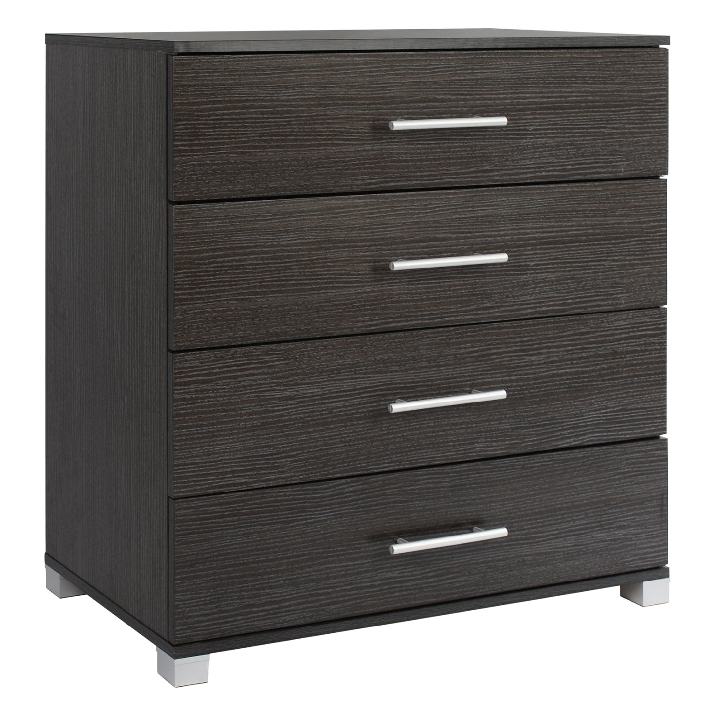 Drawer Hm2204.01 With 4 Drawers 75x40x83Η Zebrano Melamine