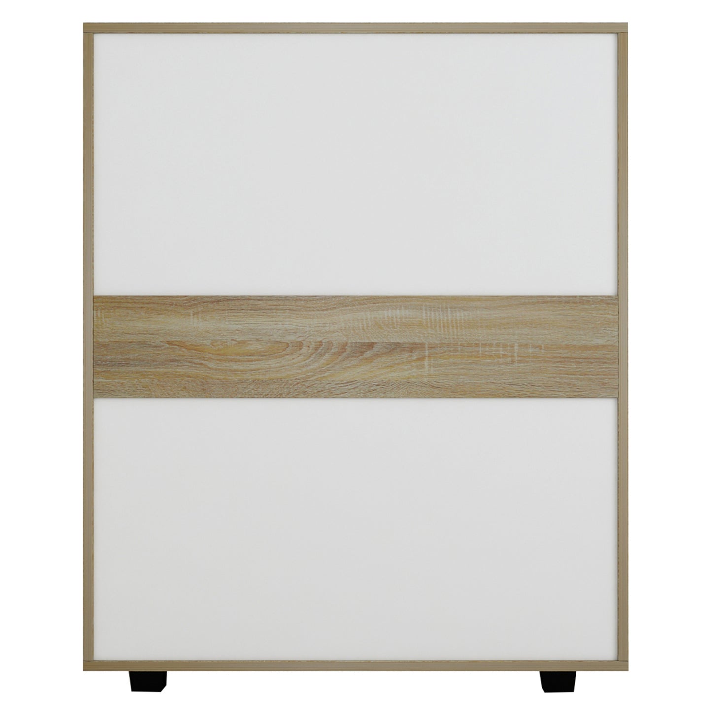 Melamine Dresser Thorg Hm8995.01 With 5 Drawers In Sonama 80Χ40Χ100h Cm.
