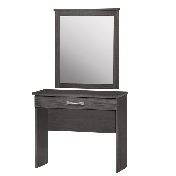 Dressing Table With Drawer 80x40x76 & Mirro Zebrano 72x90 Hm10157