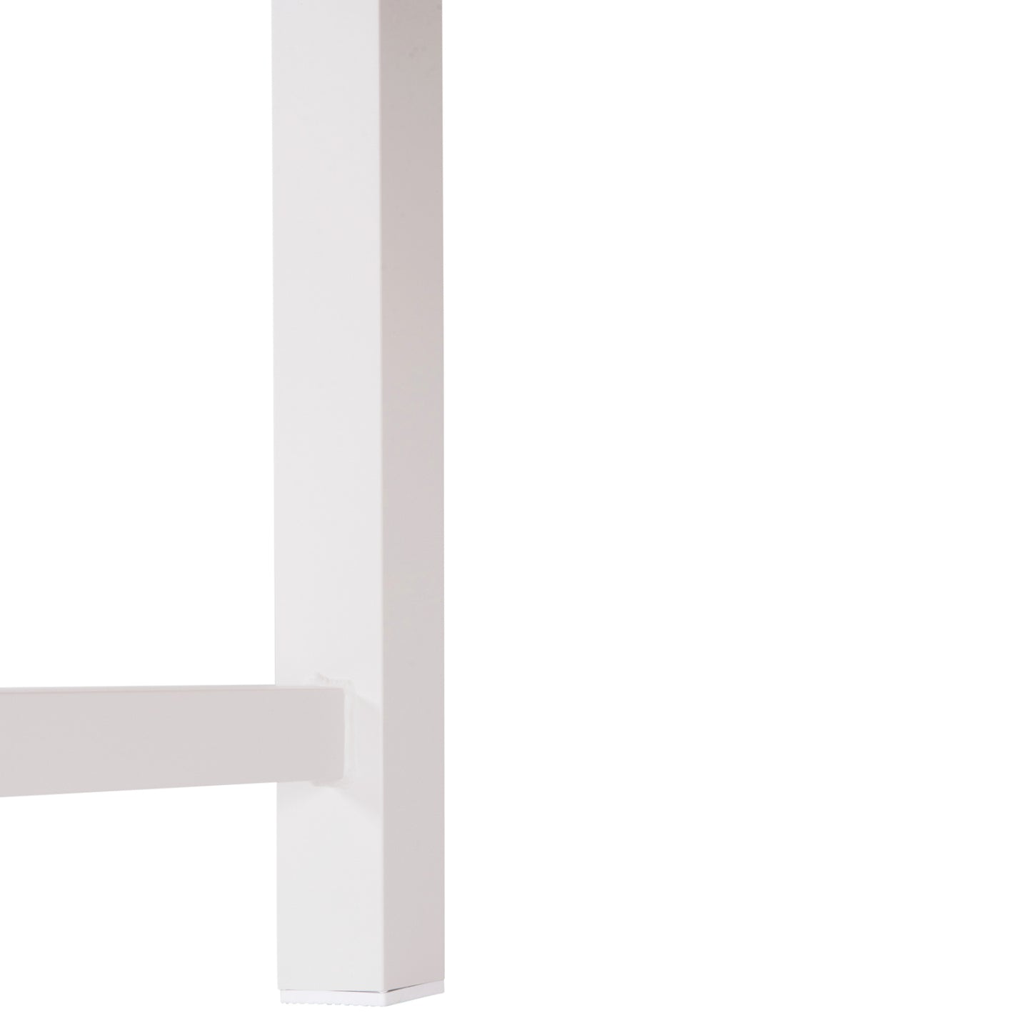 Outdoor Aluminum Table Gobar Hm6060.01 White With Wood-like Tabletop 240Χ105Χ75hcm.
