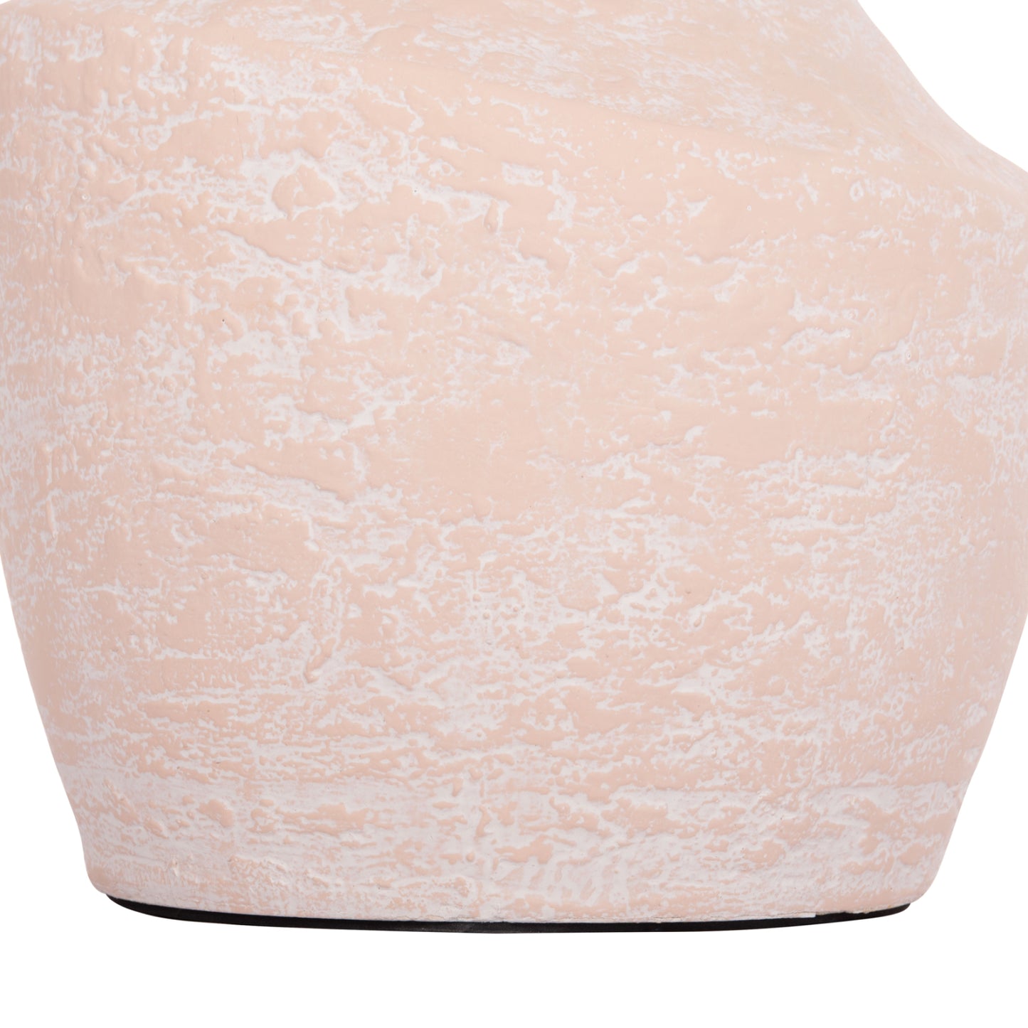 Side Table Rebon Hm18156.04l Fiber Cement In Peach Color--Φ40x56.5hcm