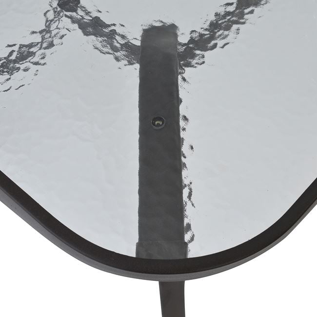 Table Bruno Metallic Brown 160Χ90Χ72 Hm5074.02