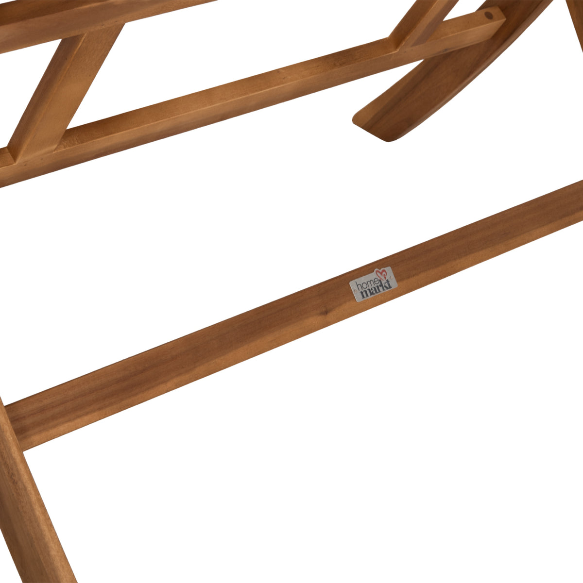 Outdoor Dining Table Foldable Ferner Hm6540 Acacia Wood In Natural 100x60x75hcm.