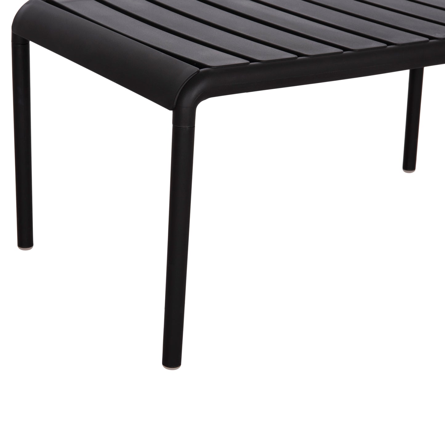 Outdoor Coffee Table Korver Hm6334.02 Polypropylene In Black 100x60x46hcm.