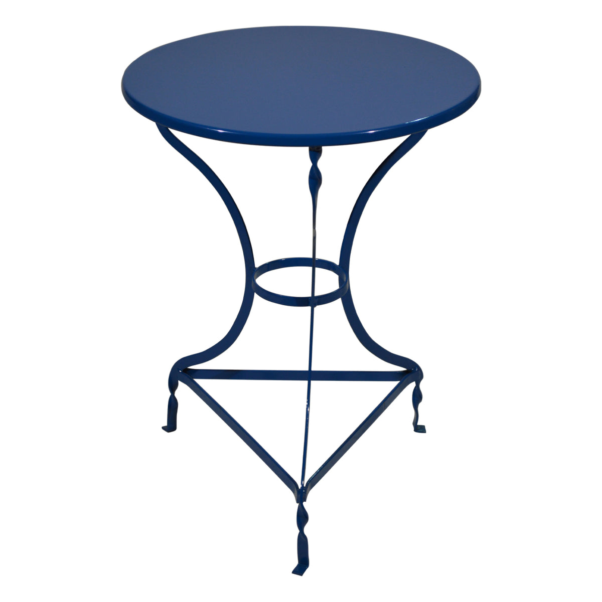 Traditional Table Liza Hm5795.05 Metallic Φ70cm Blue