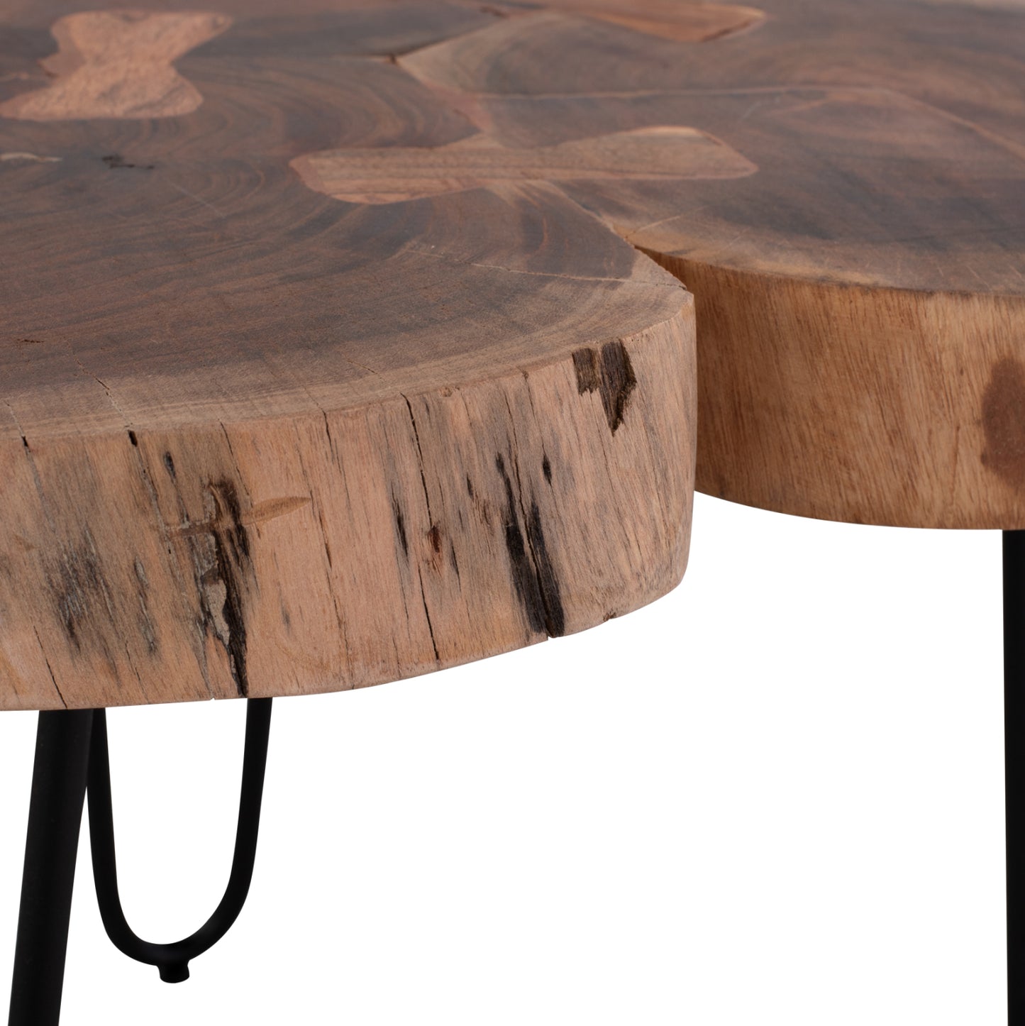 Coffee Table Oslo Hm8211.11 Solid Acacia 57x57x40h