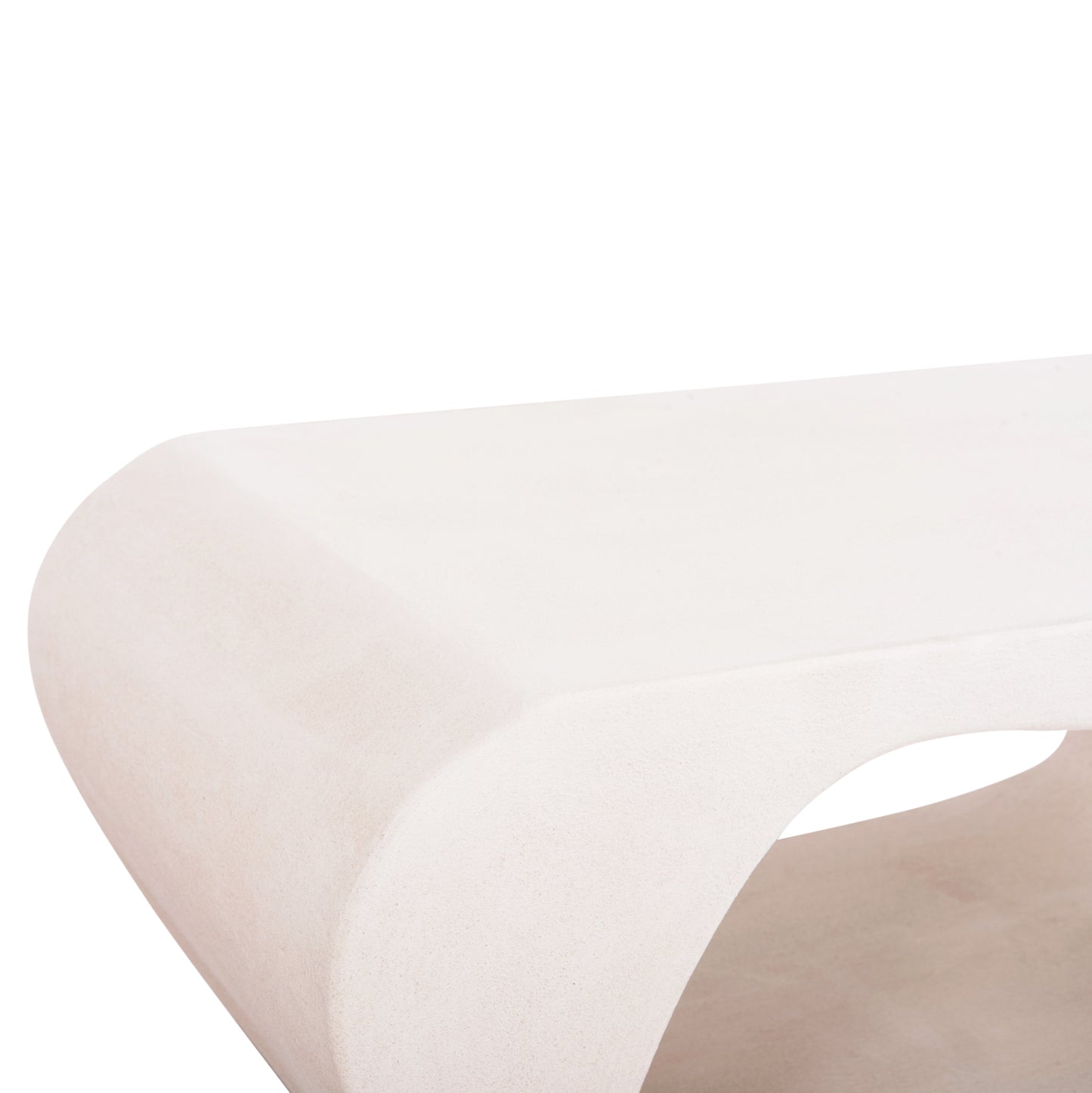 Coffee Table Series Santorini Hm18071 Mdf In Off-white Color 100x60x45hcm.