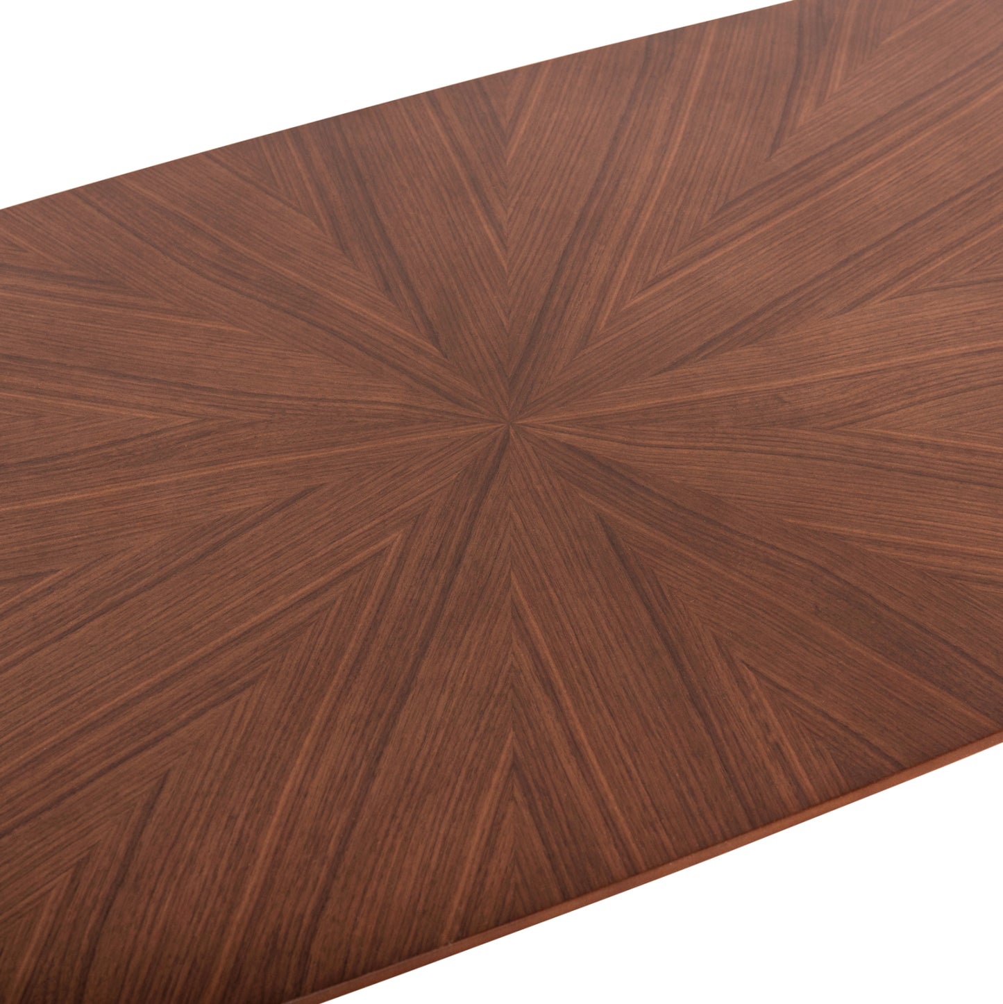 Coffee Table Riner Hm9737 Mdf In Walnut Color 120x60x45hcm.