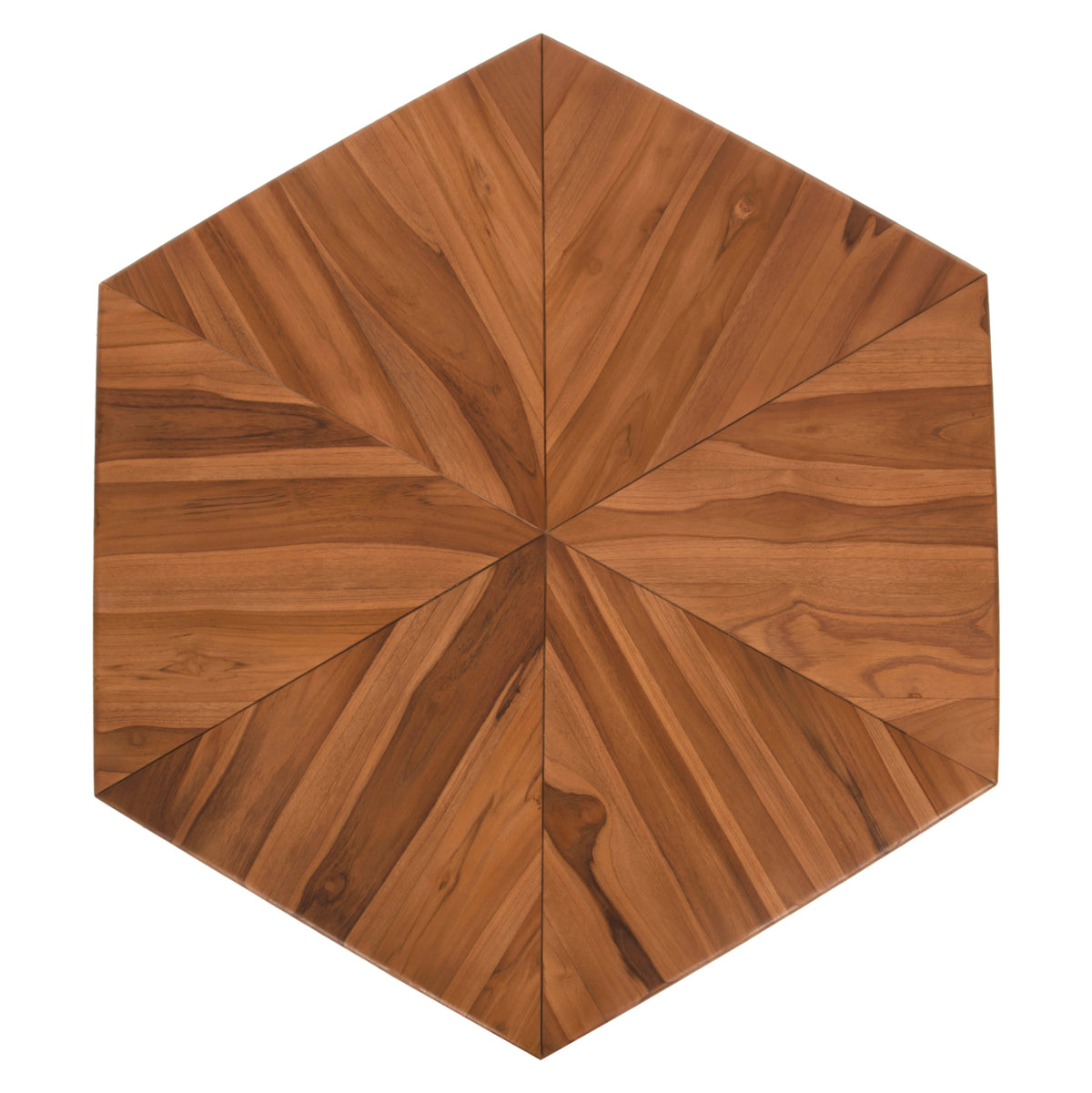 Coffee Table Hexagon Hm9790 Teak Wood In Natural--b'rated 114x99x34hcm.