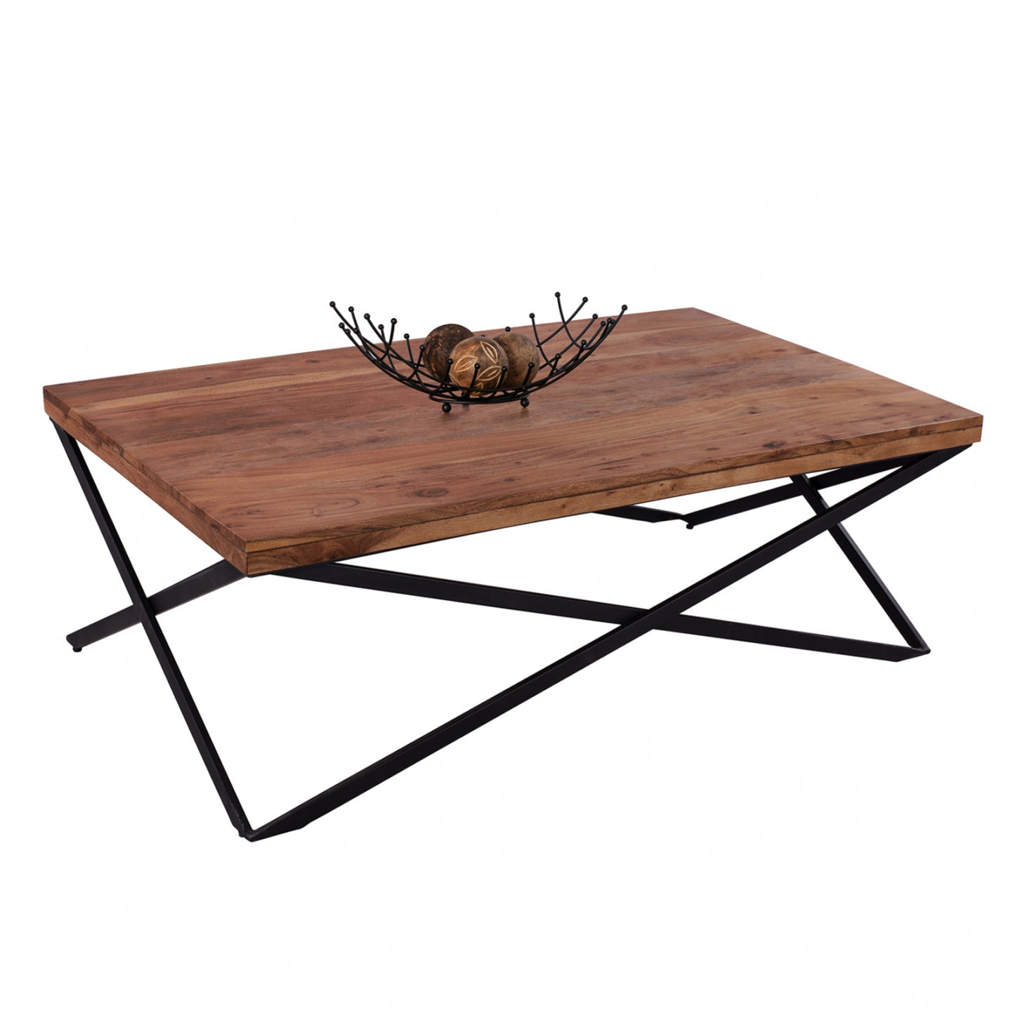Coffee Table Sao Paolo Hm8200.11 Solid Acacia Wood 120x70x41