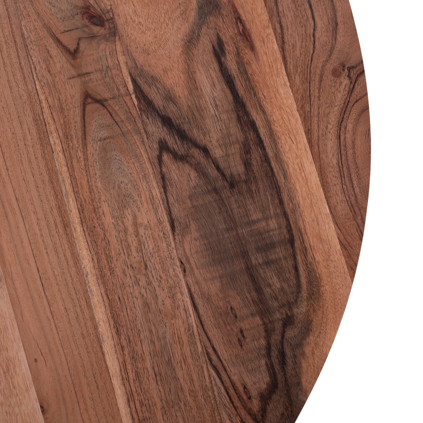 Coffee Table Hm8778.11 Acacia Wood Φ90x40 Cm.