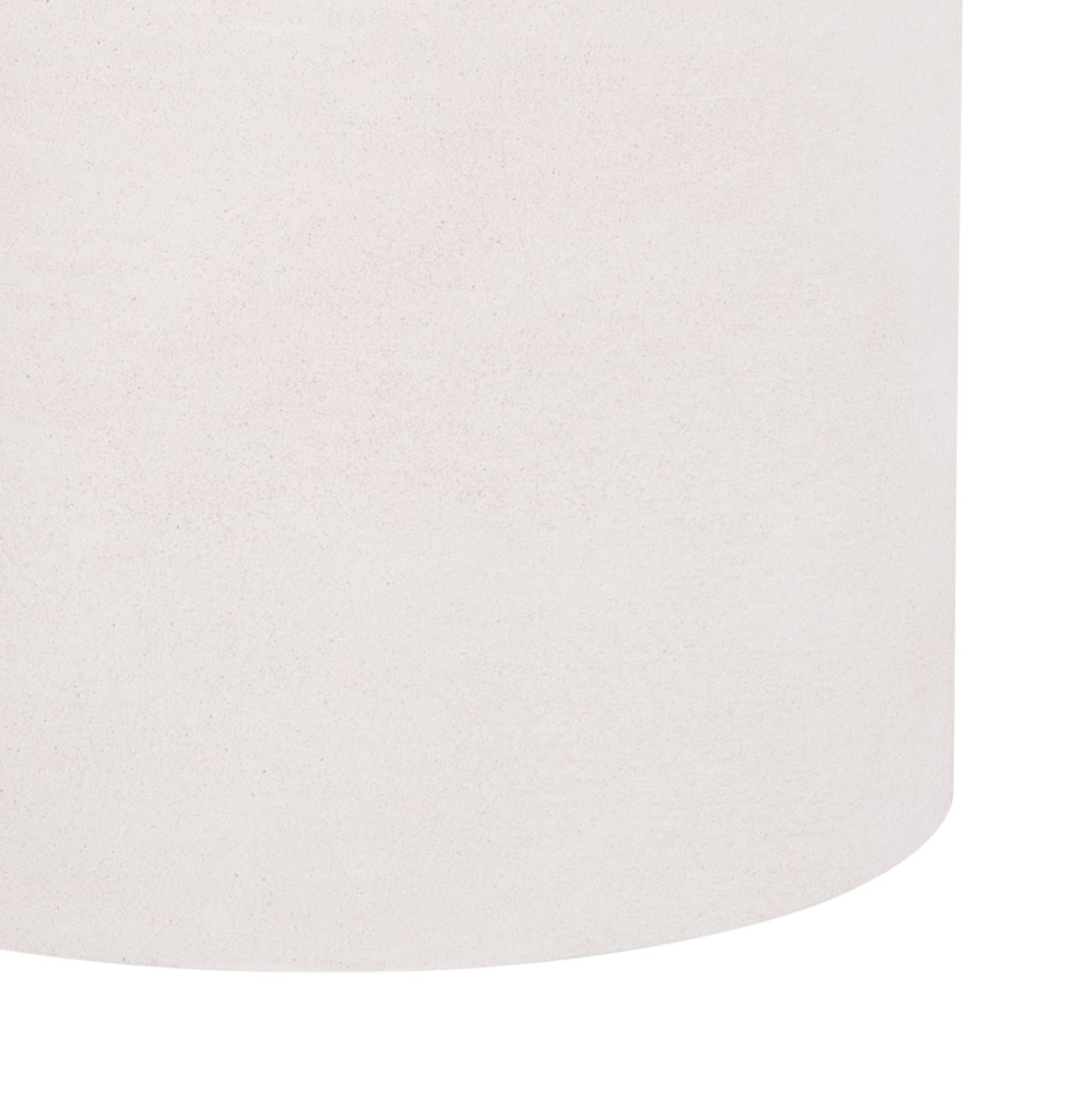 Coffee Table Oval Series Santorini Hm18054 Mdf In Off-white Color 54x54.5x40hcm.