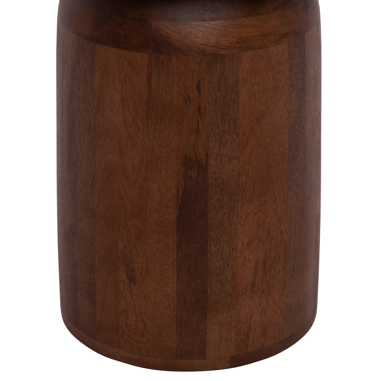 Coffee Table Round Maled ΗΜ18002 Grey Marble-mango Wood Φ60x44,5hcm.