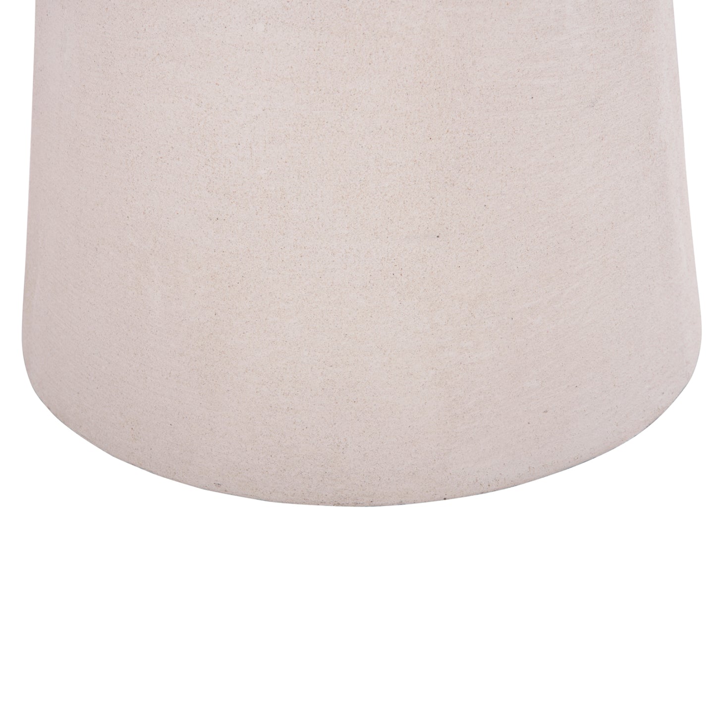 Coffee Table Round Series Santorini Hm18052 Mdf In Off-white Color Φ48x49hcm.