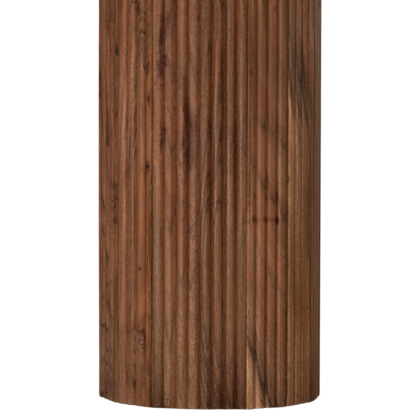 Coffee Table Round Rajjeh Hm9692 Solid Acacia Wood In Natural Φ50x60hcm.