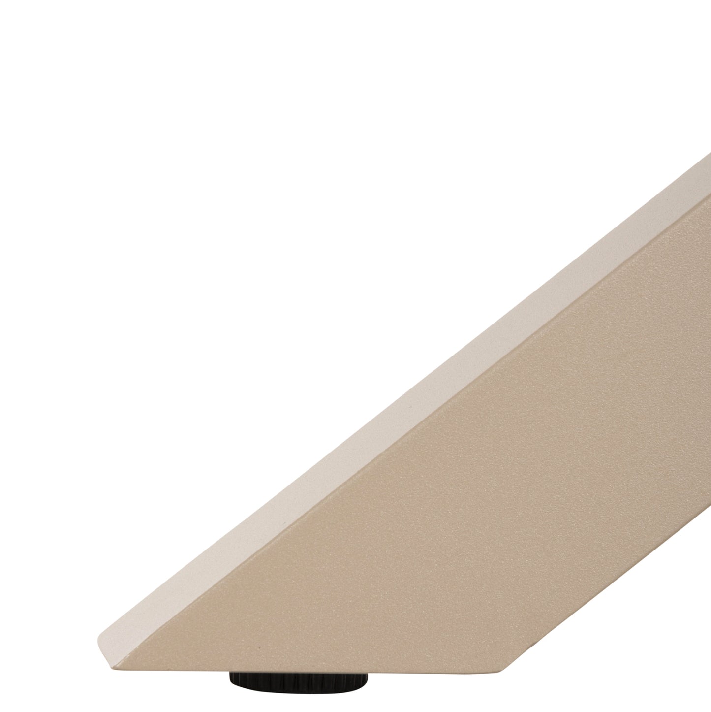 Outdoor Round Table Moril Hm6041.04 Aluminum In Champagne Color-polywood In Natural Wood Φ120cm.