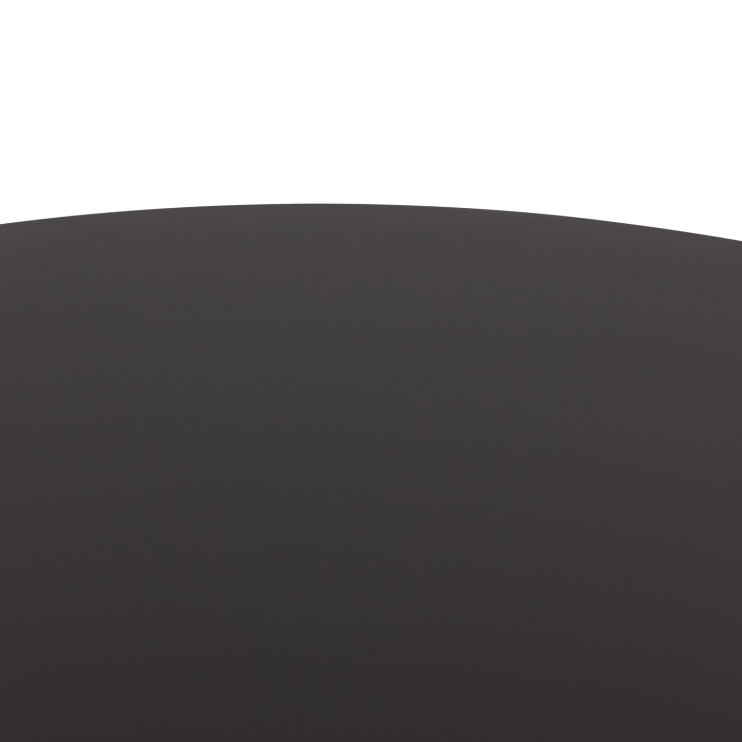 Round Dining Table Brolin Hm18141.02 Mdf Top-metal Base--black Φ90x73hcm.
